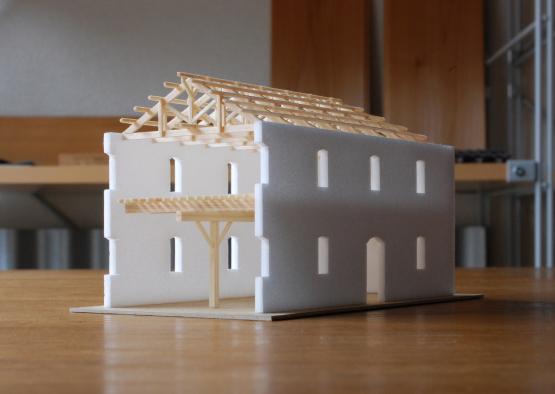 a model of a house