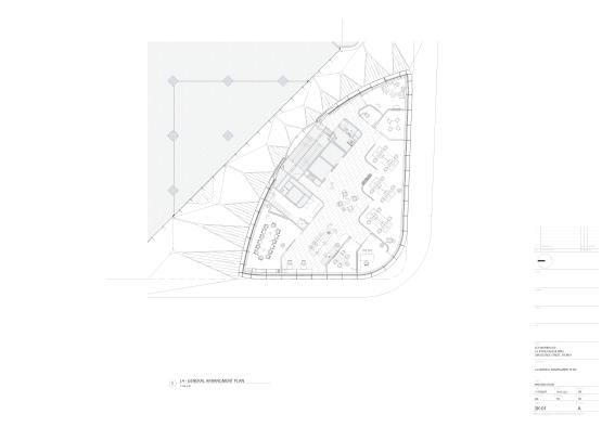 a blueprint of a building