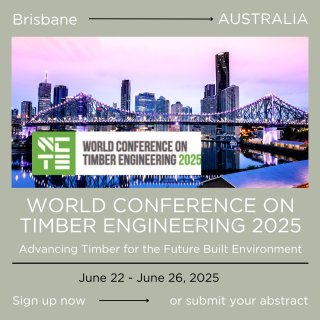 Tile Reads: World Conference on Timber Engineering Brisbane, Australia 2025