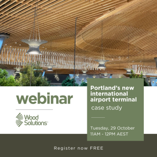 WoodSolutions Webinar | Portland’s new international airport terminal case study