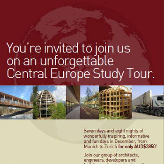 WS 2013 Study Tour brochure cover