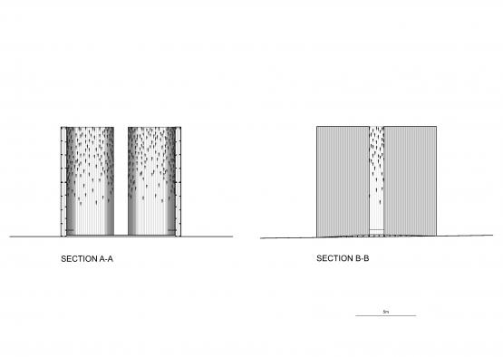 a diagram of a section and section