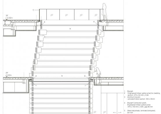 a drawing of a staircase