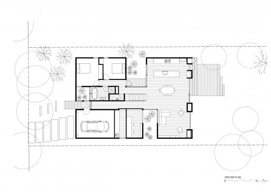 a floor plan of a house