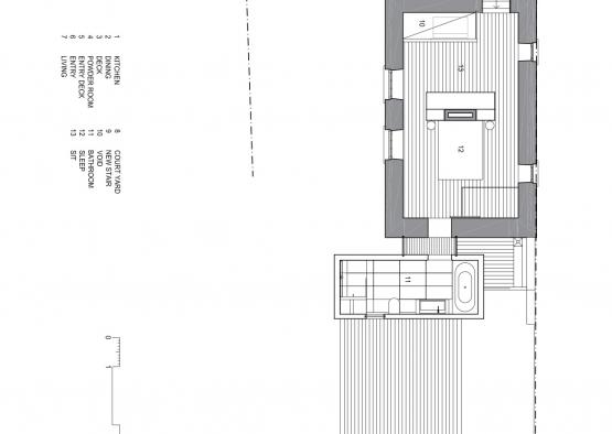 a floor plan of a house