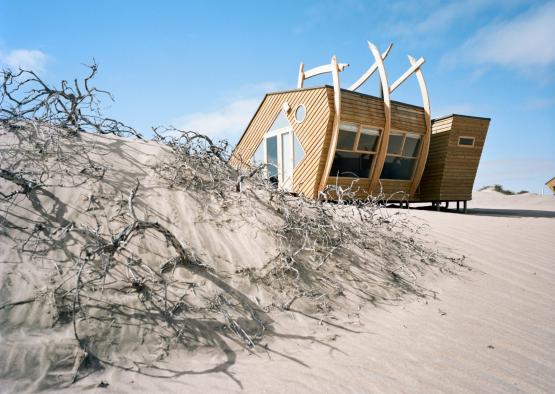 a house in the desert