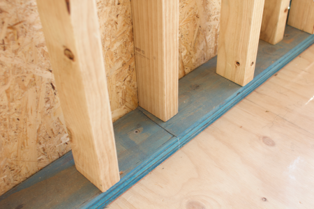 a wood planks on a wall