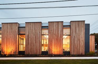 a building with a row of windows